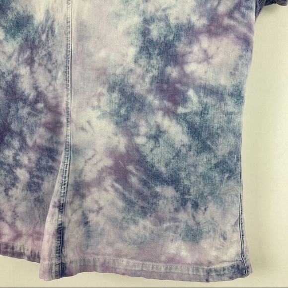 CUSTOM Gap Reverse Tie Dye Snap-Up L - Picture 4 of 12